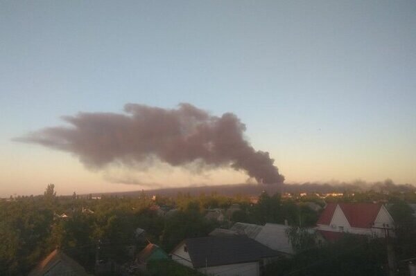 Окупанти намагаються видати вибухи на аеродромі Мелітополя за навчання