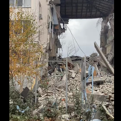 Одну з будівель ГУНП в Херсонській області довелося підірвати через надто щільне замінування (ВІДЕО)