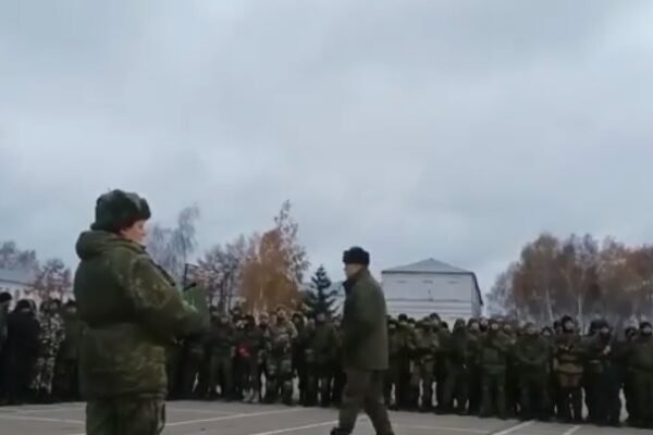 На росії мобілізовані влаштували бунт через відсутність грошей (ВІДЕО)