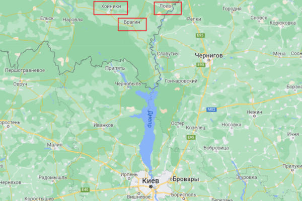 Білорусь обмежила доступ до трьох прикордонних з Україною районів