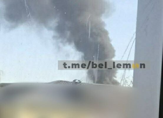 Бавовна у російському Шебекіно: Через потужну пожежу без світла залишилася третина містян (ФОТО, ВІДЕО)