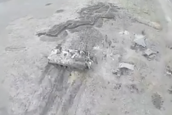 Спецпризначенці СБУ знищили ворожу БМП та її екіпаж (ВІДЕО)
