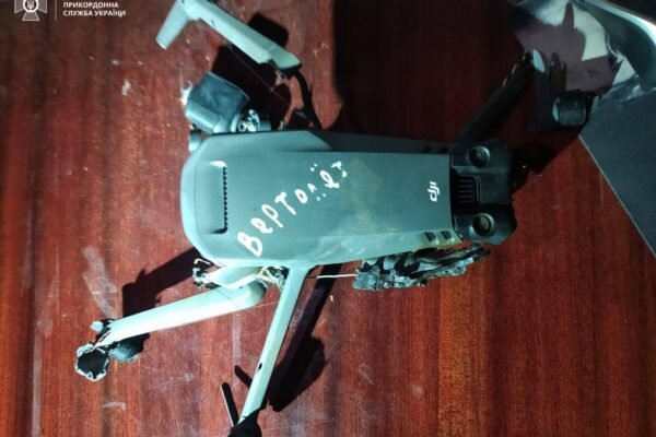 На Харківщині прикордонники збили ворожий дрон, який коригував роботу танка