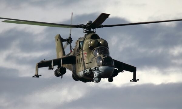 Сили оборони знищили російський ударний гелікоптер Мі-24