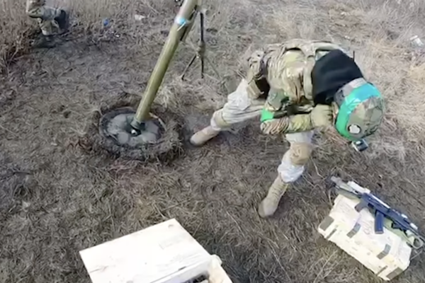 Прикордонники мінометами зірвали атаку росіян під Бахмутом (ФОТО, ВІДЕО)