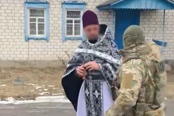 На Сумщині затримано настоятеля храму УПЦ МП за співпрацю з окупантами