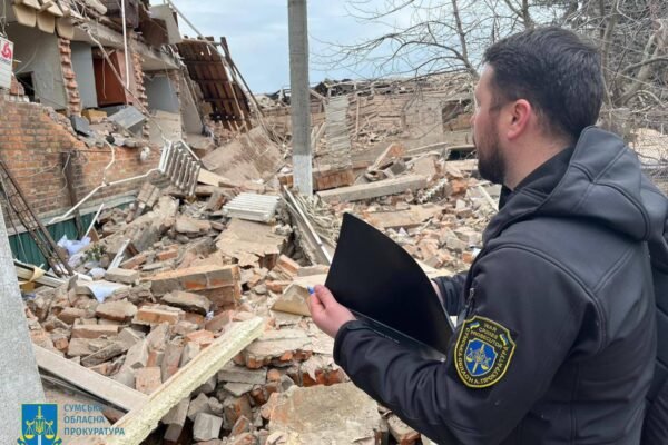 Єрмак показав наслідки авіаударів по Сумщині: Бомби потрапили в відділок поліції та школу (ФОТО, ВІДЕО)