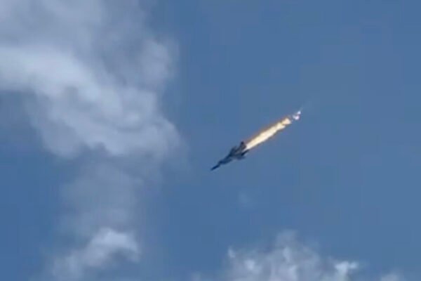 На Росії розбився черговий військовий літак (ВІДЕО)