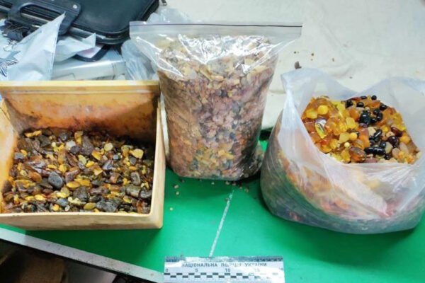 Правоохоронці Рівненщини випадково натрапили на підпільний цех з обробки бурштину (ФОТО)