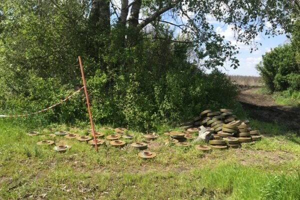 На Харківщині при відновленні ЛЕП знешкодили 250 протитанкових мін (ФОТО)