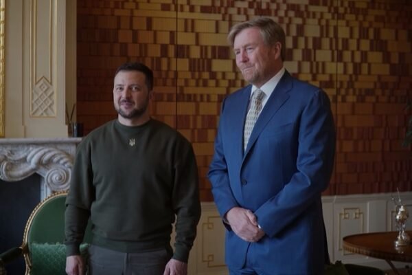 Зеленський зустрівся із королем Нідерландів (ВІДЕО)