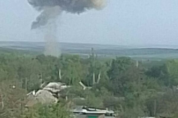 Як в окупованій Ясинуватій сталася бавовна (ВІДЕО)