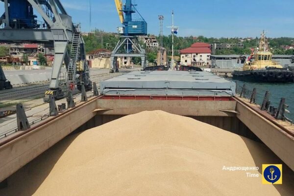 З Маріуполя вийшло чергове російське судно з краденим українським зерном, – Андрющенко (ФОТО)