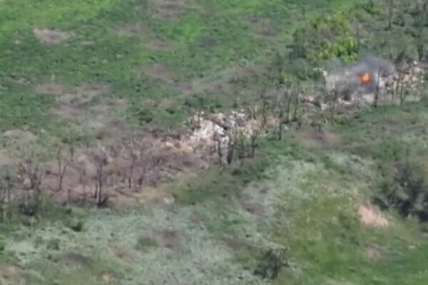 Прикордонники знищили польовий склад окупантів під Бахмутом (ВІДЕО)