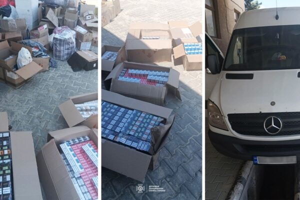 Буковинські прикордонники виявили контрабандні цигарки в мікроавтобусі, що прямував до ЄС