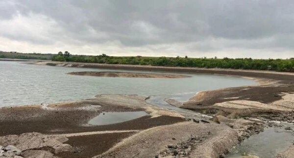 Площа Каховського водосховища зменшилась на 50%