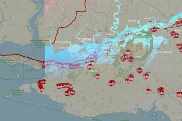 Підрив Каховської ГЕС: Окупанти затопили перші лінії своєї оборони