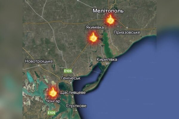 У Мелітополі пролунали вибухи: Прилетіло на склади з технікою і боєприпасами