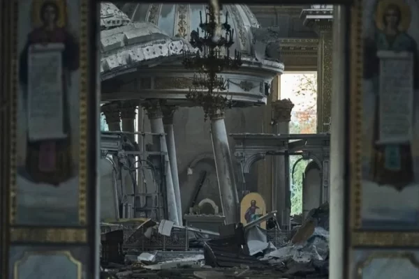 Італія готова відновлювати храм в Одесі, в який влучила російська ракета