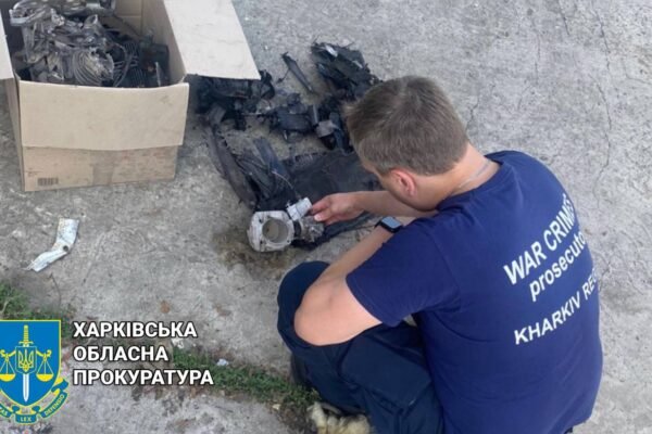 На Харківщині після атаки у ніч на 26 липня спалахнула пожежа (ФОТО)