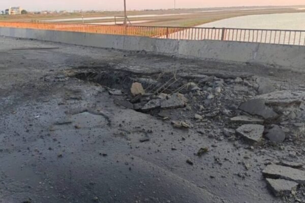 ЗСУ били по Чонгарському мосту ракетами Storm Shadow, – Генштаб