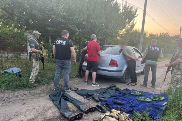 На Одещині затримали трьох ухилянтів, що намагалися вплав утекти до Придністров’я (ФОТО)