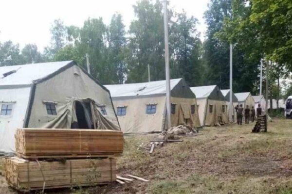 З’явилися фото польового табору у Білорусі для розміщення “вагнерівців” (ФОТО)
