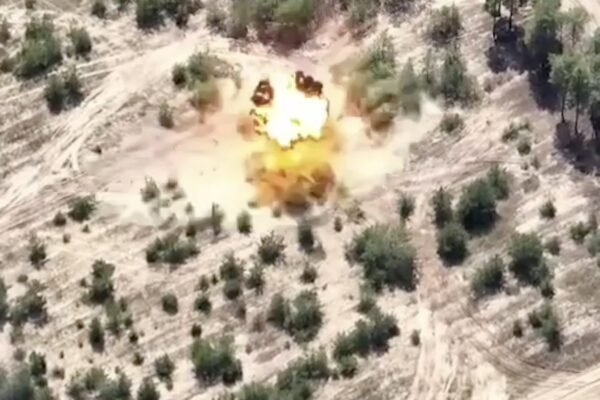 Як бійці ЗСУ знищили на Херсонщині ворожу гармату “Гіацинт” (ВІДЕО)