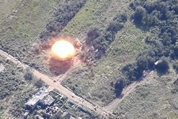 Як українські воїни знищили ворожу гаубицю Д-30 (ВІДЕО)