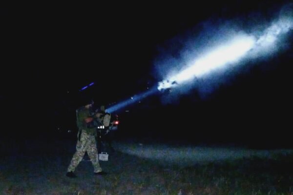 Під час нічної атаки на Одещину прикордонники збили 5 російських дронів