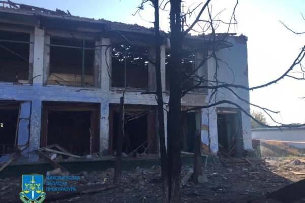 Наслідки атаки ворожих безпілотників по Снігурівці на Миколаївщині (ФОТО)