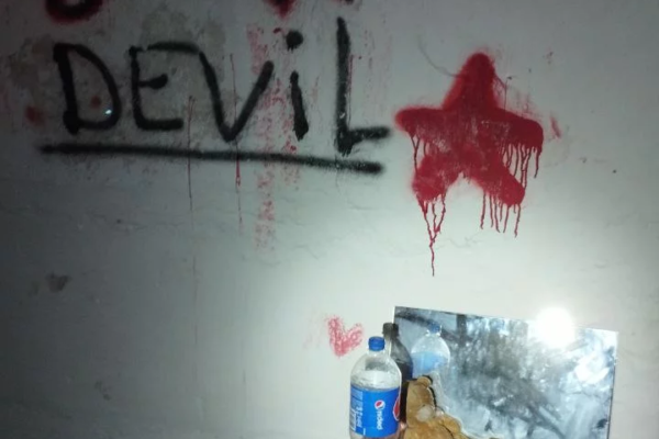 У Вінниці знайшли на лігво “сатаністів” (ФОТО)