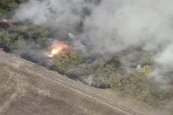 Бійці ССО знищили 5 БМП, вантажівки та польовий склад окупантів на Запорізькому напрямку (ВІДЕО)