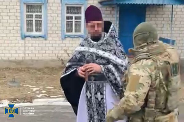 Клірика УПЦ МП, який “зливав” до фсб інформацію про оборону Сумщини, відправили за ґрати