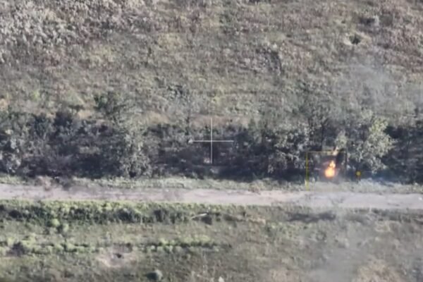 Як прикордонники знищили польові склади окупантів на Бахмутському напрямку (ВІДЕО)