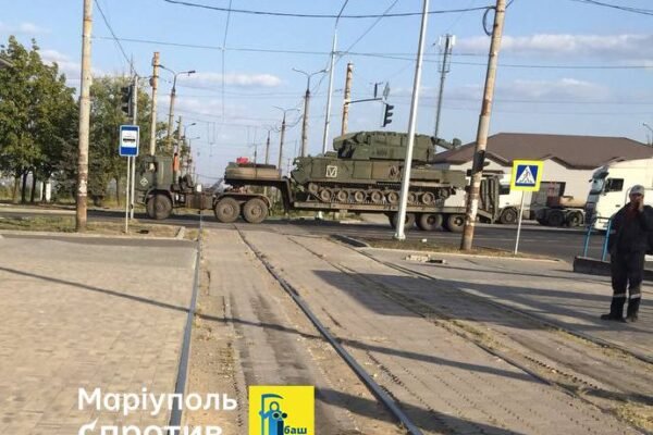 У Маріупольський район прибули нові підрозділи загарбників (ФОТО)