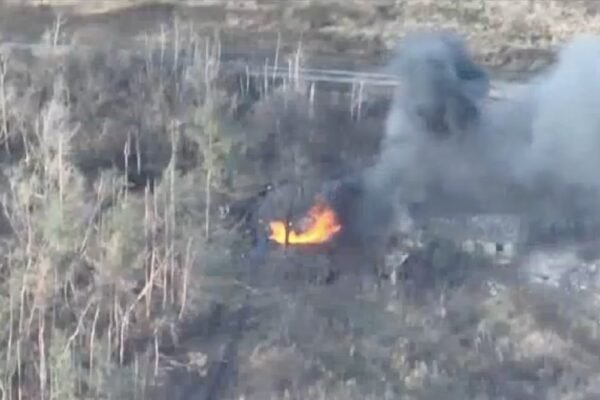 Як артилеристи знищили на Луганщині два броньованих тягача окупантів (ВІДЕО)