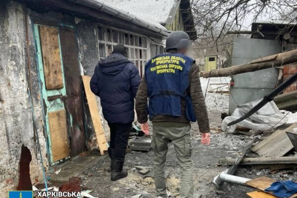 В Офісі генпрокурора показали наслідки нічного обстрілу Куп’янська (ФОТО)