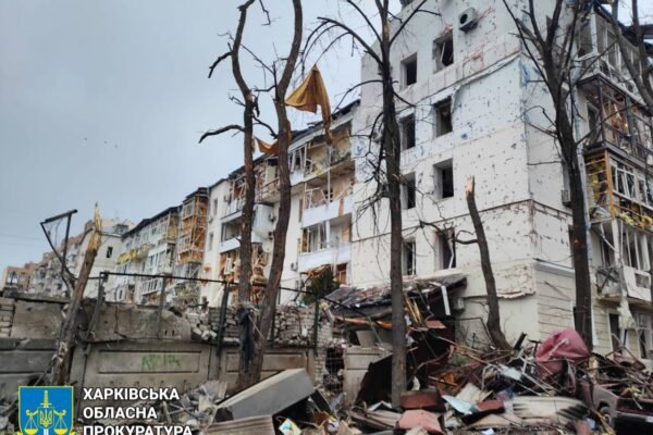 У Харкові з 29 грудня через обстріли руйнувань зазнали майже 140 будинків