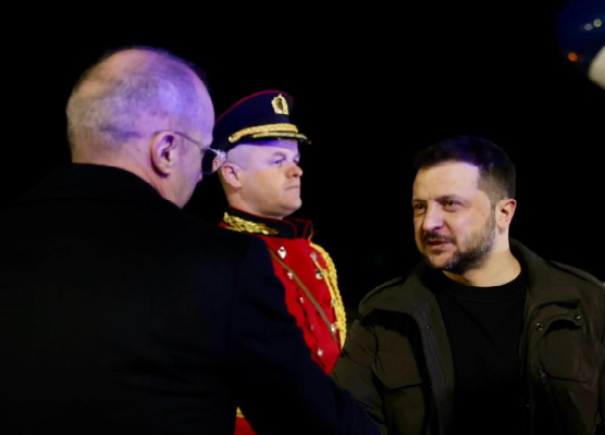 Зеленський прибув з візитом до Албанії
