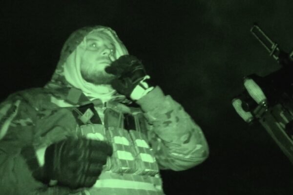 “Вогняний гриб діаметром 20 метрів”: прикордонники показали, як збивають “шахеди” (ВІДЕО)