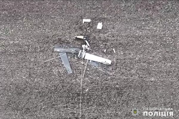 На Миколаївщині знищили бойову частину збитого російського безпілотника (ВІДЕО)