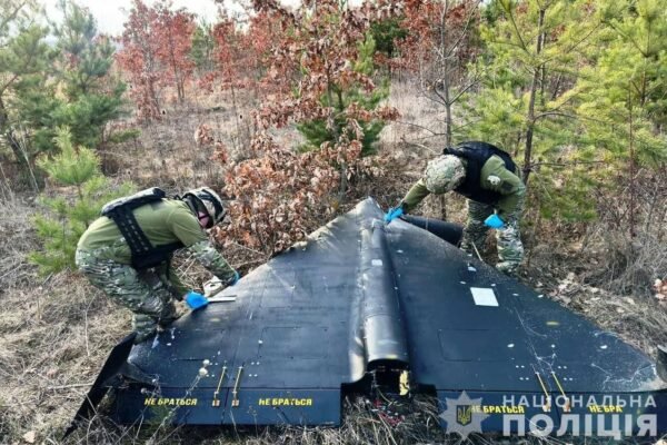 В лісі на Вінниччині знайшли вцілілий ворожий “шахед” (ФОТО)