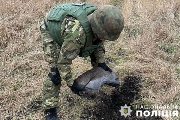 У Києві вилучили бойову частину ракети, яка впала у приватному секторі Солом’янського району