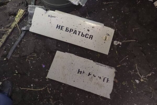 Прикордонники показали російський “шахед”, збитий на Сумщині (ФОТО)