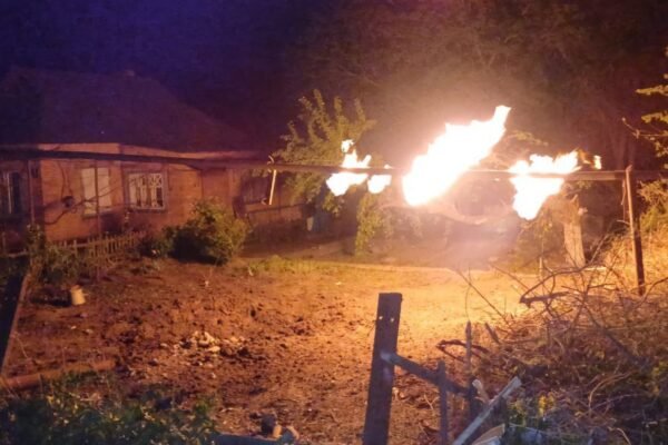 Обстрілами на Дніпропетровщині пошкоджено газогін, зруйновано приватний будинок