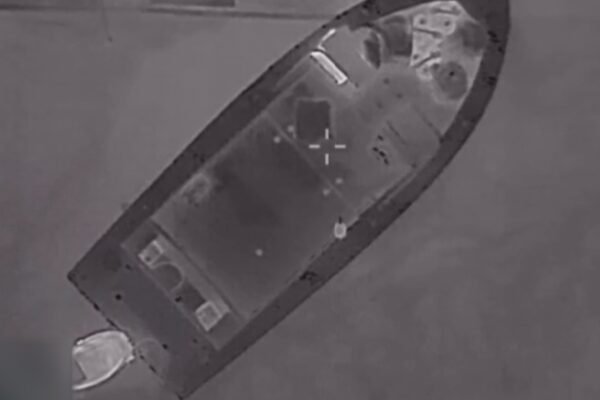 Прикордонники показали, як знищили ворожий човен на півдні (ВІДЕО)