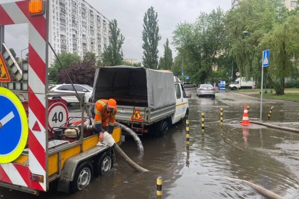 Минулої доби у Києві зафіксовано рекорд добової кількості опадів