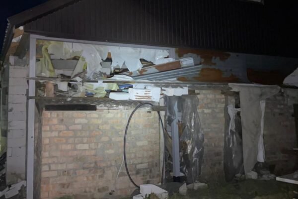 На Дніпропетровщині через нічну атаку дронів постраждала родина з дитиною