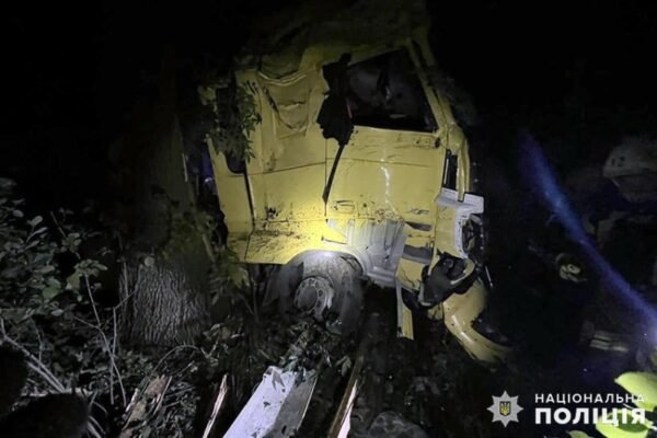 Автотроща на Хмельниччині: Фура врізалася в дерево, водій не вижив
